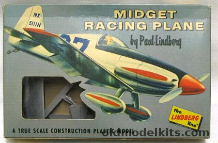 Lindberg 1/48 Midget Racing Plane by Dave Long, 421-29 plastic model kit